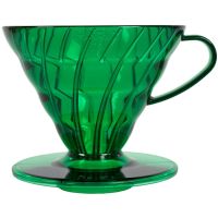 Hario V60 Dripper Size 02 Candy Edition, Bamboo Green
