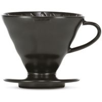 Hario V60 Ceramic Dripper Size 02, Matte Black