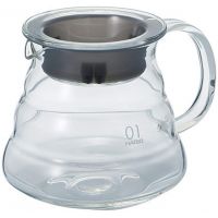 Hario V60 Glas Server kaffekande størrelse 01, 360 ml