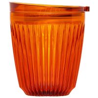 Huskee Cup Renew kop + låg, 235 ml, Amber