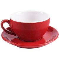 IPA Milano cappuccino cup 204 ml, rød