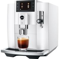 Jura E8 (EC) kaffeautomat, Piano White