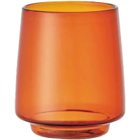 Kinto Sepia Amber Tumbler glas 370 ml
