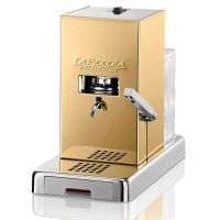 La Piccola Piccola espressomaskine til E.S.E. kaffepods, guld