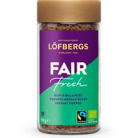 Löfbergs Fair Fresh økologisk instantkaffe 100 g