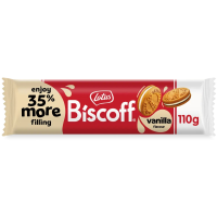 Lotus Biscoff Vanilla fyldte kiks 110 g