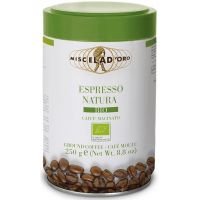 Miscela d'Oro Espresso Natura 250 g malet kaffe