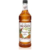 Monin Pumpkin Spice sirup 1 l PET-flaske