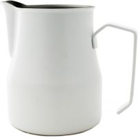 Motta Europa Stainless Steel Milk Pitcher 500 ml, White