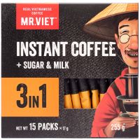 Mr. Viet Cà Phê 3in1 vietnamesisk instantkaffe 15 x 17 g