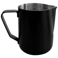 Rhino Pro Stealth Milk Pitcher mælkeskumningskande 360 ml, sort