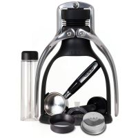 ROK EspressoGC Black PLUS Manual Espresso Maker