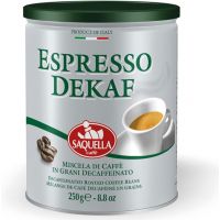 Saquella Espresso Dekaf koffeinfri 250 g kaffebønner