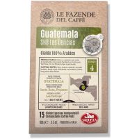 Saquella Guatemala SHB Las Delicias espresso pods 15 stk