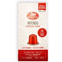 Saquella NEW Intenso Nespresso-kompatible kaffekapsler 30 stk