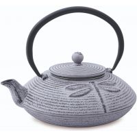 Shamila Dragonfly Iron Teapot 800 ml, Grey