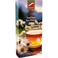 Shamila ubleget filterpapir til te 100 stk, størrelse L