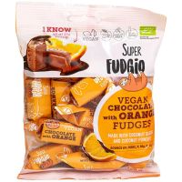 Super Fudgio vegansk appelsin-chokolade fudge 150 g