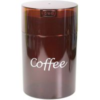TightVac CoffeeVac opbevaringsbeholder 500 g, brun med tekst
