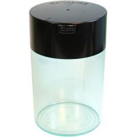 TightVac CoffeeVac V Storage Container 500 g, Black/Clear