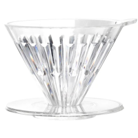 Timemore Crystal Eye Dripper filterholder størrelse 02, transparent