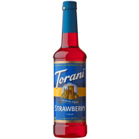 Torani Sugar Free Strawberry sukkerfri smagssirup 750 ml PET