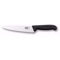 Victorinox Fibrox kokkenkniv 19 cm, sort