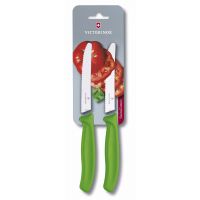 Victorinox Swiss Classic tomatkniv 11 cm 2 stk, grøn