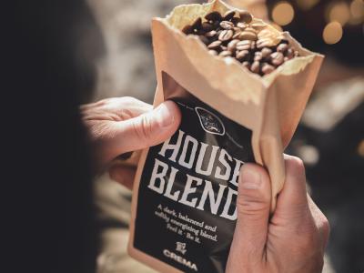 Cremas egen kaffe