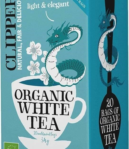 Clipper Organic White Tea 20 teposer Crema