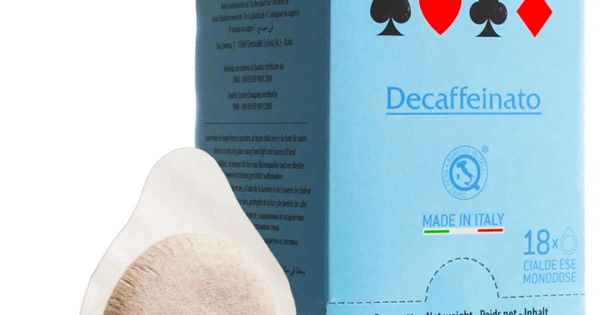 Pera Pod Pera Decaffeinato koffeinfri E.S.E. espressopods - Crema