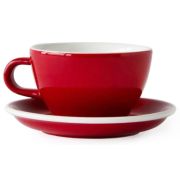 Acme Large Latte kop 280 ml + underkop 15 cm, Rata