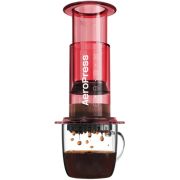 AeroPress Clear kaffebrygger, rød