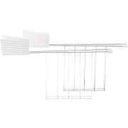 Alessi Plissé Toast Rack 2-Pack, White