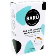 Barú Marshmallows mørk chokolade, havsalt & karamel 120 g