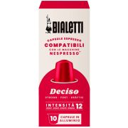 Bialetti Deciso Nespresso-Compatible Coffee Capsules 10 pcs
