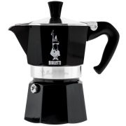Bialetti Moka Express espressokande 3 kopper, sort