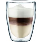 Bodum Pilatus dobbeltvægget glas 250 ml, 2 stk