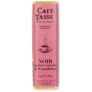 Café-Tasse mørk chokolade hindbær & mandelpraliné 45 g