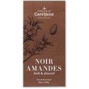Café-Tasse mørk chokolade & mandler 85 g