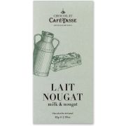 Café-Tasse mælkechokolade & nougat 85 g
