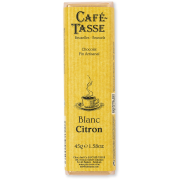Café-Tasse hvid chokolade & citron 45 g
