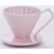 CAFEC Arita Ware Flower Dripper 1 kop, rosa