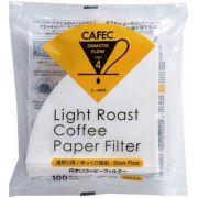 CAFEC Light Roast T-92 Coffee Paper Filter 4 Cup, 100 stk
