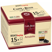 Caffè Boasi Amabile Nespresso-kompatible kaffekapsler 15 stk.