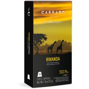 Carraro 1927 Rwanda Premium Nespresso Compatible Coffee Capsules 10 pcs