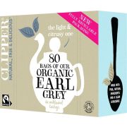 Clipper Økologisk Earl Grey Te 80 tebreve