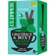 Clipper Organic Liquorice & Mint Infusion 20 teposer