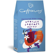Coffeeway Vanilla koffeinfri malet aromatiseret kaffe 200 g