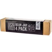 Comandante Bean Jar 4 pack, klart glas